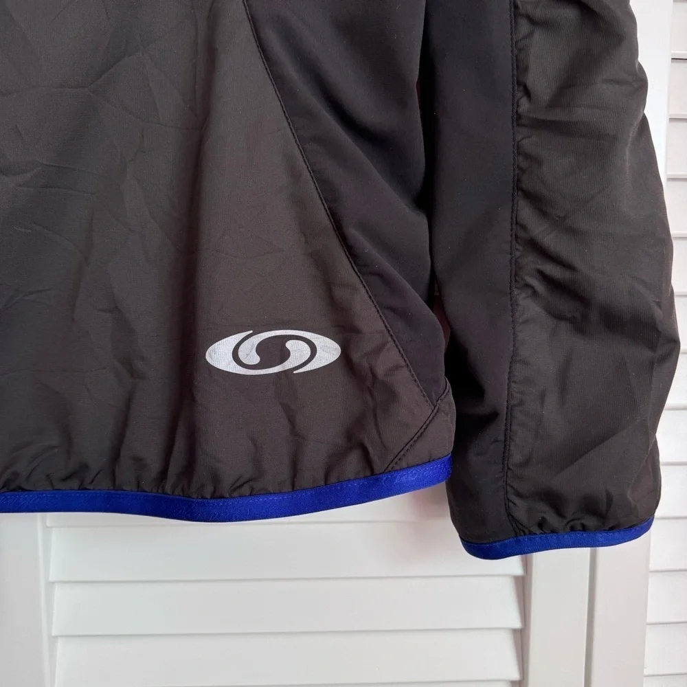 Salomon Clima Wind Women's Black Jacket Outdoor Hiking Ski Small - Picture 10 of 16